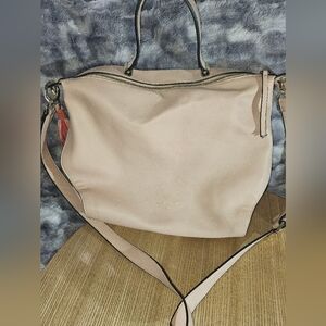 Light pink tote purse